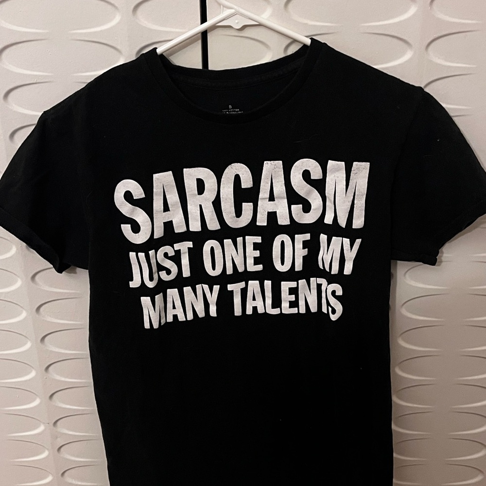 Funny Graphic T-Shirt, Women’s Small